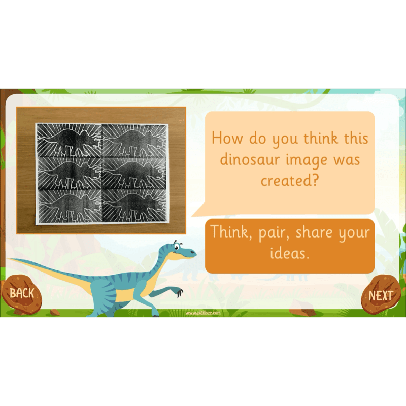 PlanBee Dinosaurs KS1 Topic Enrichment Lesson Pack