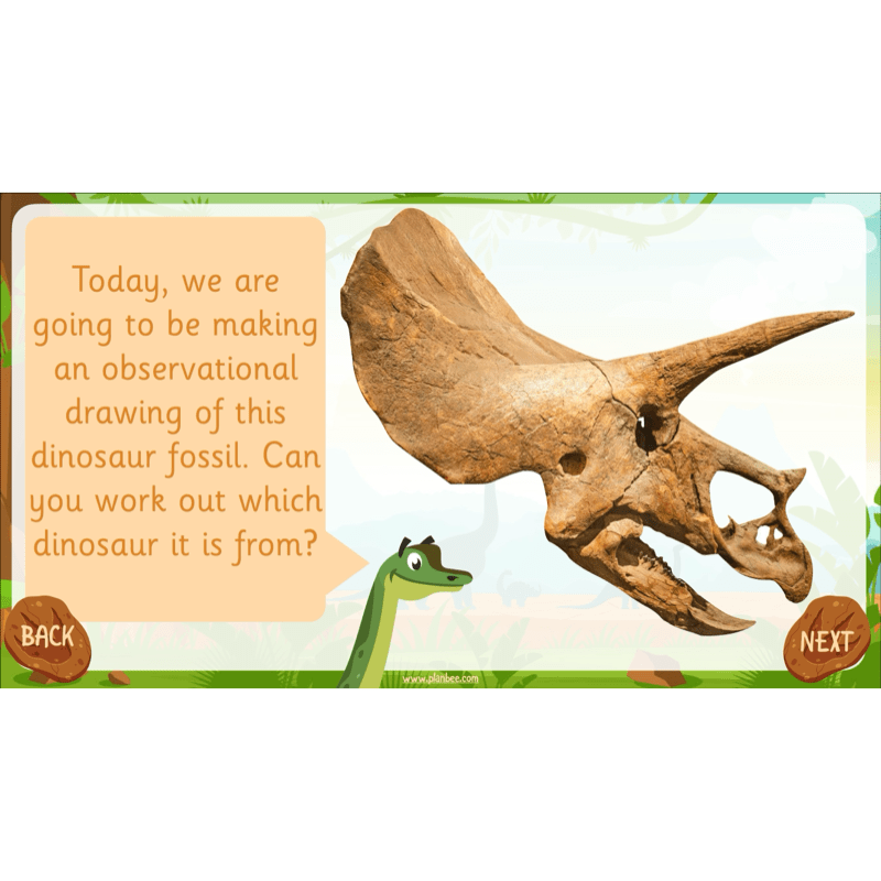 PlanBee Dinosaurs KS1 Topic Enrichment Lesson Pack