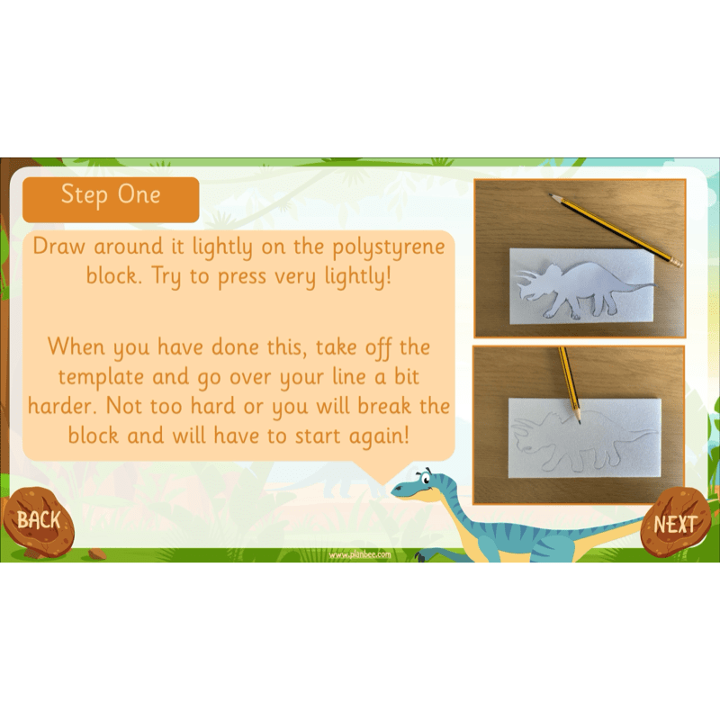 PlanBee Dinosaurs KS1 Topic Enrichment Lesson Pack