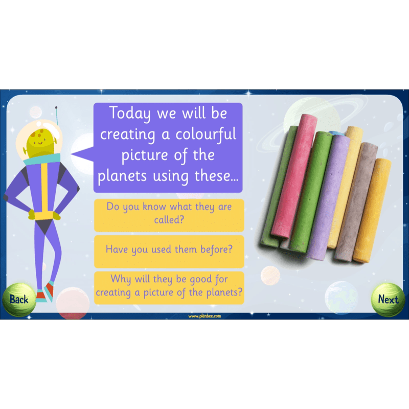 PlanBee Exploring Space Topic KS1 Enrichment Lesson Pack