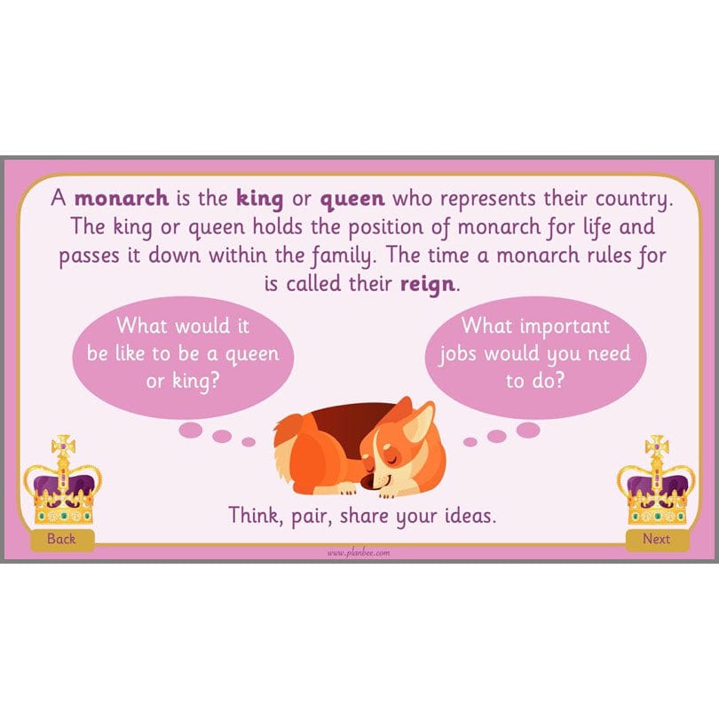 PlanBee Famous Queens | KS1 History Lesson Pack by PlanBee