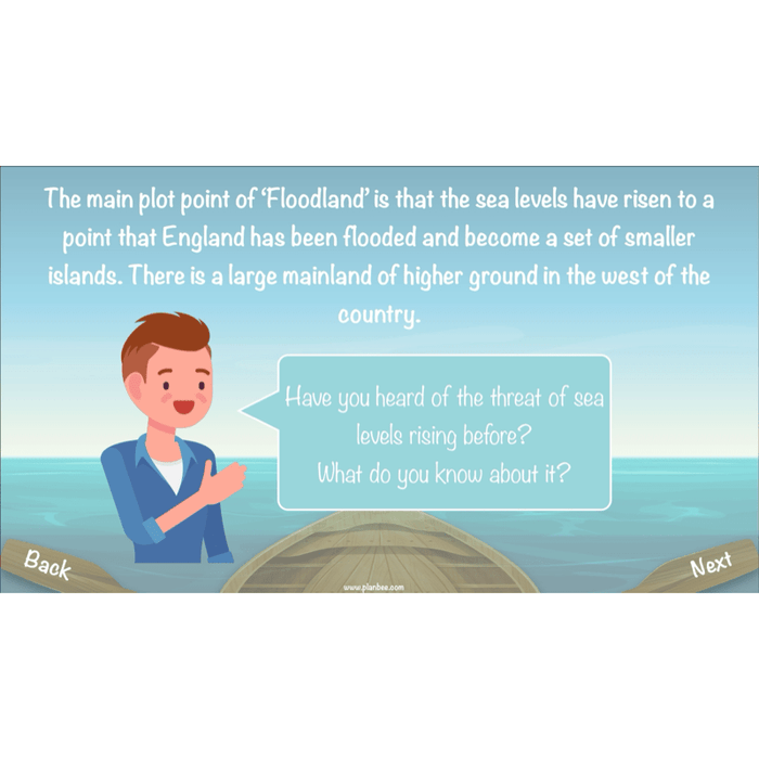 PlanBee Floodland: Newspaper Reports KS2 | Year 6 English Pack