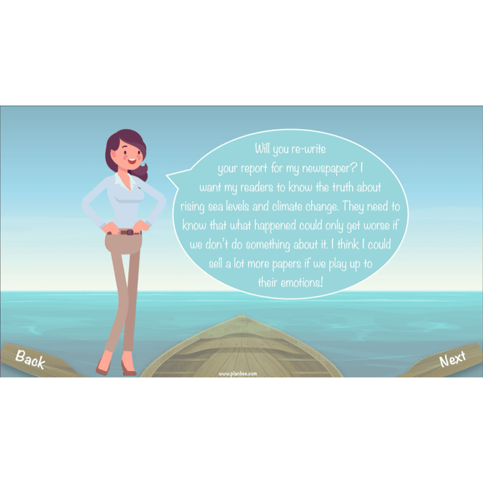 PlanBee Floodland: Newspaper Reports KS2 | Year 6 English Pack