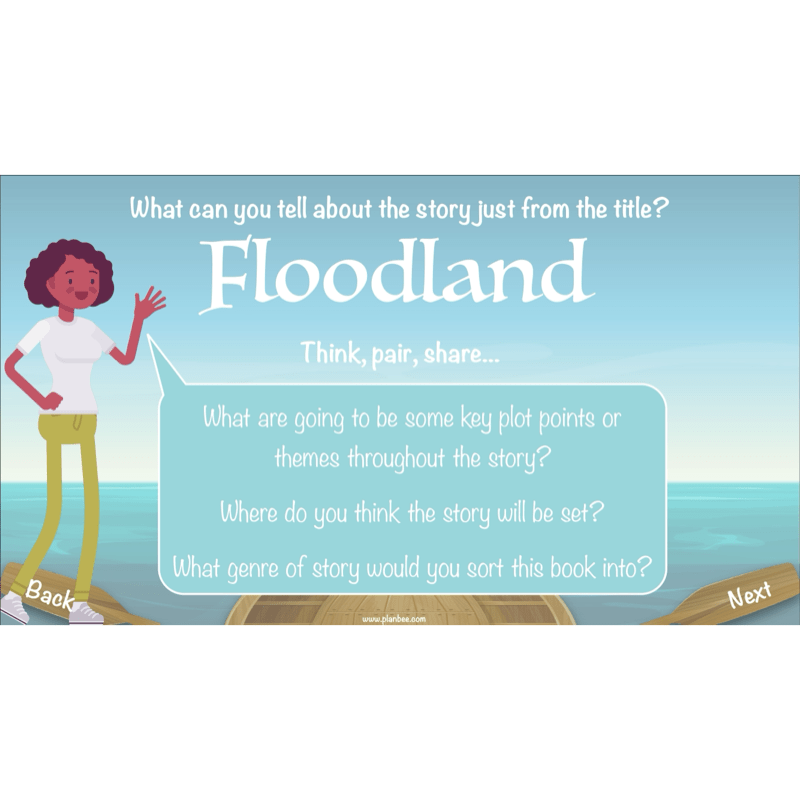 PlanBee Floodland: Reading Comprehension KS2 | Year 6 English Pack