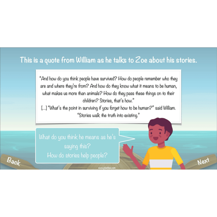 Floodland: Reading Comprehension