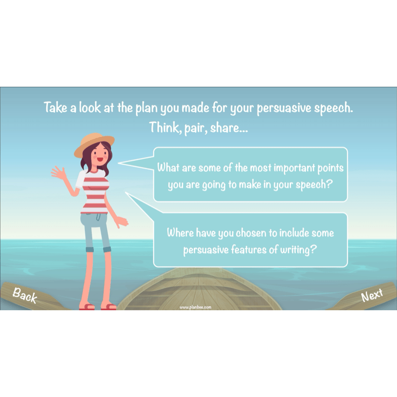 PlanBee FREE Mini-scheme | Floodland: Speech Writing KS2 English