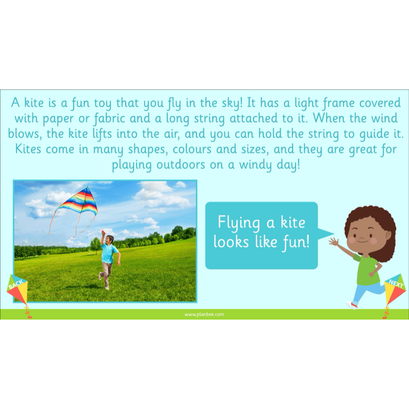 PlanBee Flying Kites KS1 DT Lesson Pack