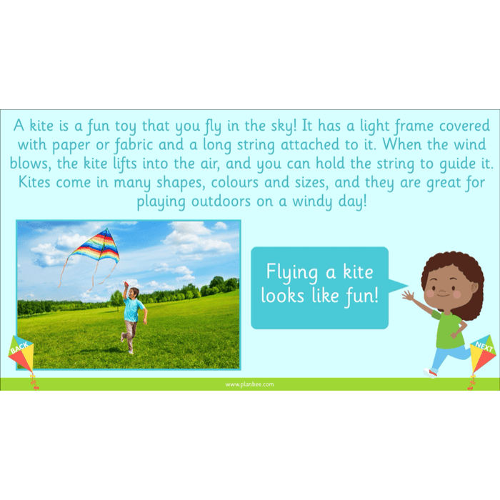 PlanBee Flying Kites KS1 DT Lesson Pack
