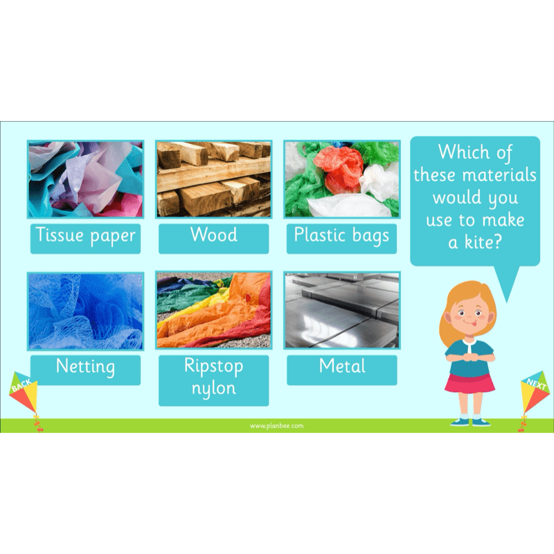 PlanBee Flying Kites KS1 DT Lesson Pack