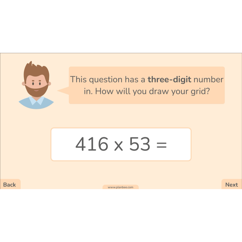 PlanBee Formal Multiplication Year 5 Maths Lessons by PlanBee