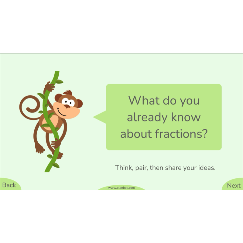 PlanBee Fractions in Action: Year 3 Fractions Planning by PlanBee