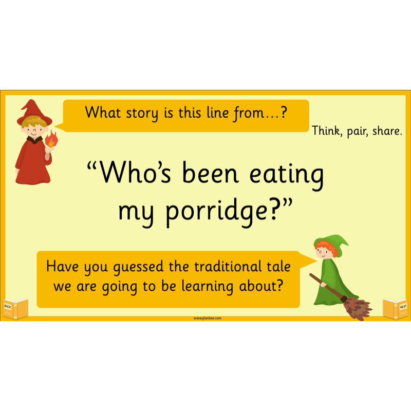 PlanBee Traditional Tales: Goldilocks | KS1 English Pack