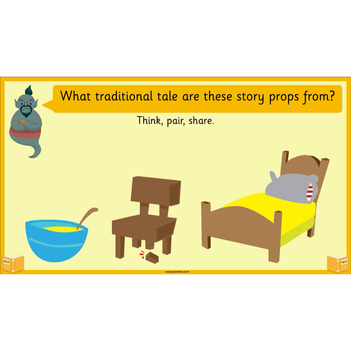 PlanBee Traditional Tales: Goldilocks | KS1 English Pack