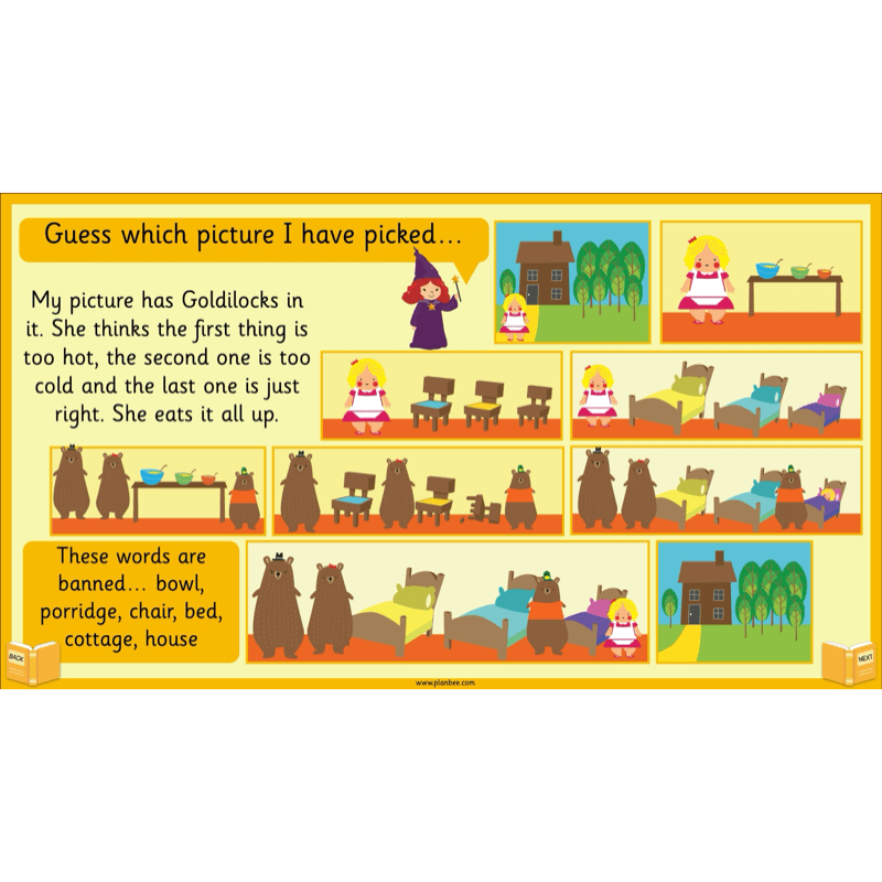PlanBee Traditional Tales: Goldilocks | KS1 English Pack