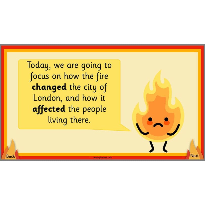 PlanBee Great Fire of London Year 1/2 KS1 History Lessons | PlanBee
