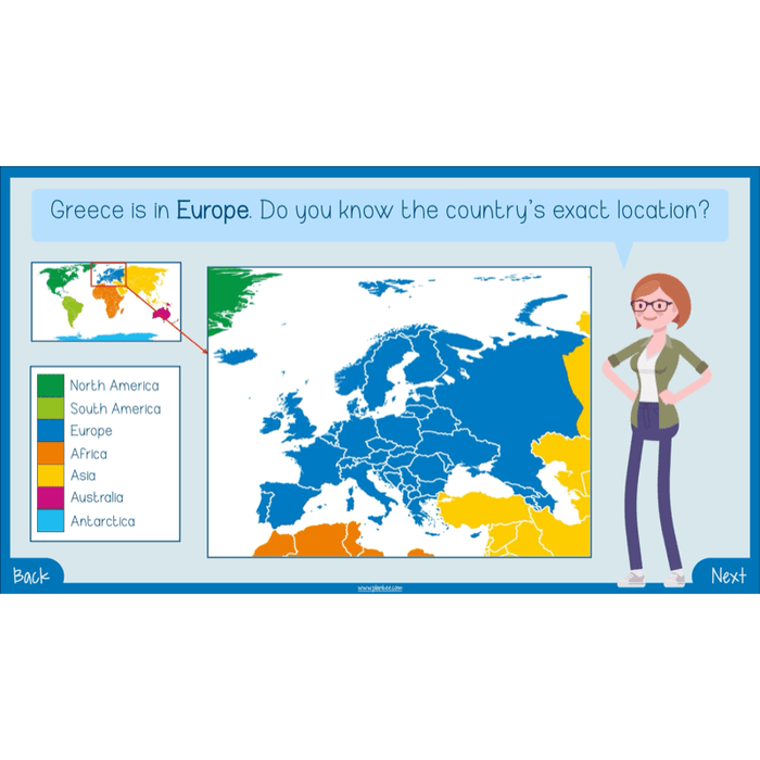 PlanBee Greece Today | KS2 Geography Lesson Pack