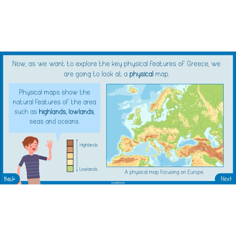 PlanBee Greece Today | KS2 Geography Lesson Pack