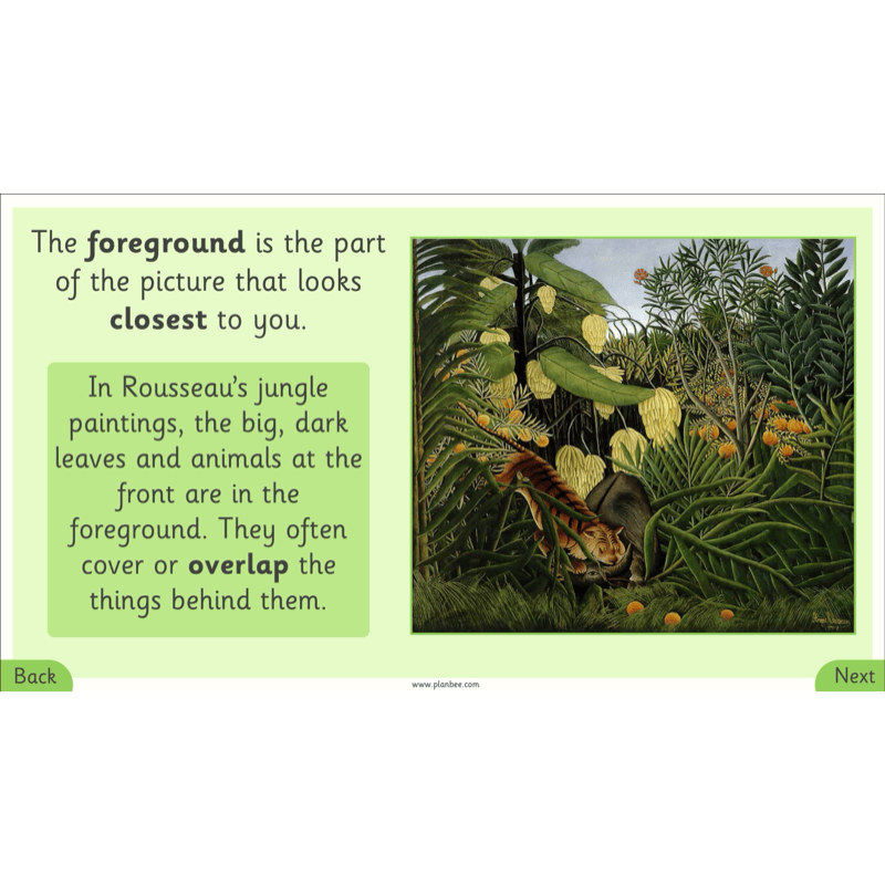 PlanBee Henri Rousseau KS1 Art Lessons