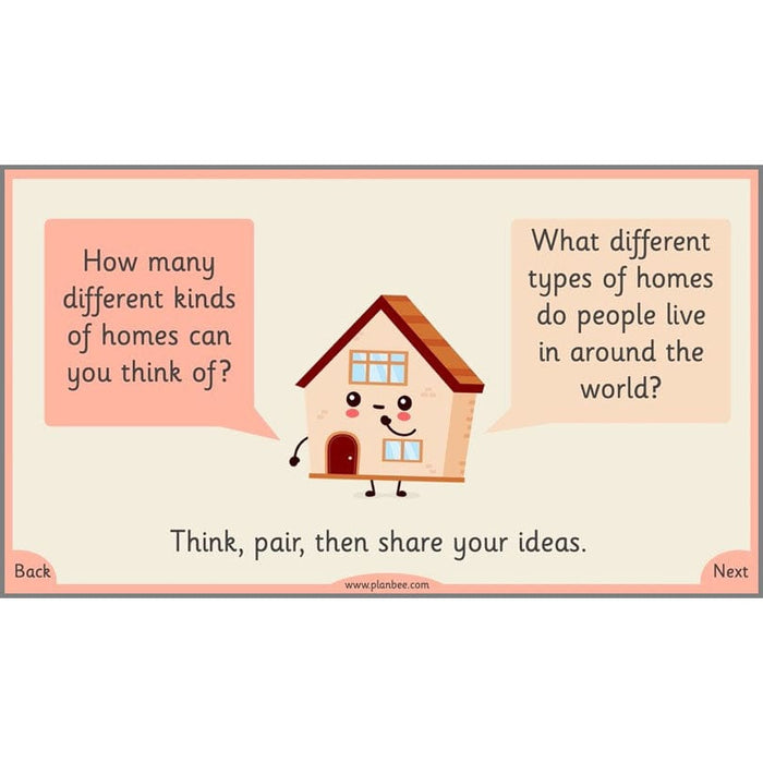 PlanBee Houses and Homes KS1 DT Lesson Pack by PlanBee