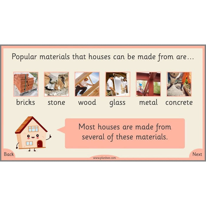 PlanBee Houses and Homes KS1 DT Lesson Pack by PlanBee