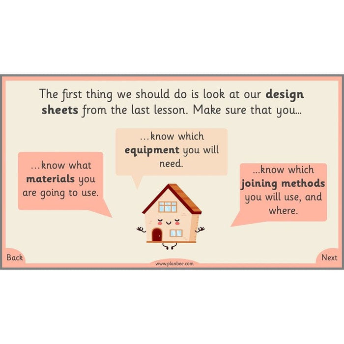 PlanBee Houses and Homes KS1 DT Lesson Pack by PlanBee