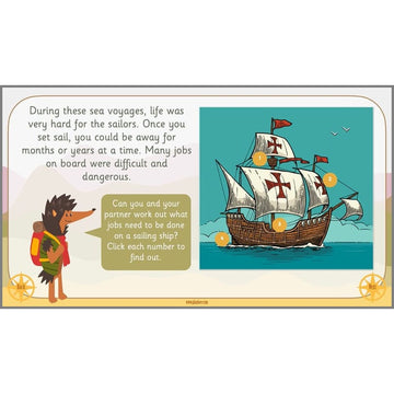 Lesson 3: Sea Voyages Then and Now