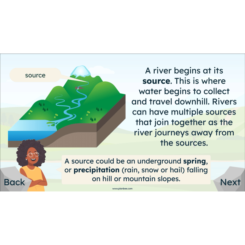 PlanBee Investigating Rivers KS2 Geography lessons by PlanBee