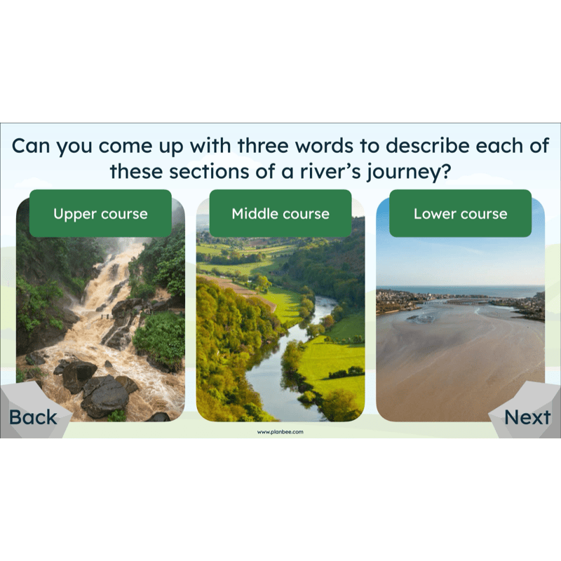 PlanBee Investigating Rivers KS2 Geography lessons by PlanBee