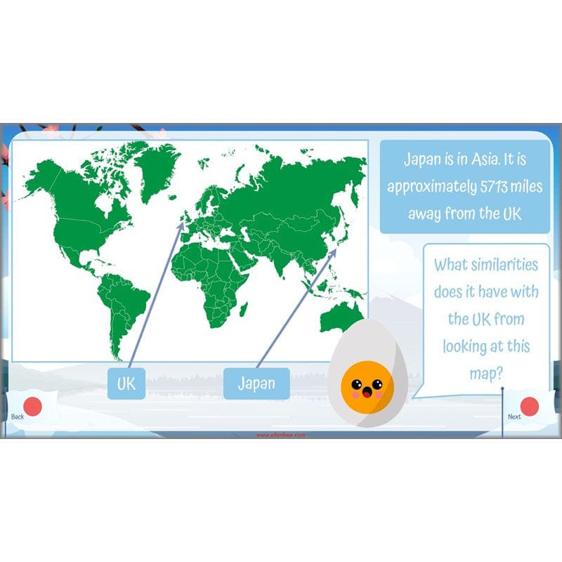 PlanBee Japan KS2 Year 5 & Year 6 Geography Lessons by PlanBee