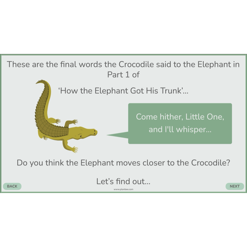 PlanBee Just So Stories KS2 | Reading Comprehension Year 4