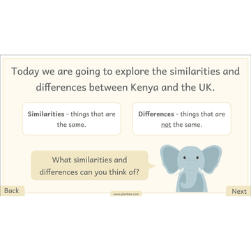 Lesson 7: Comparing Kenya and the UK