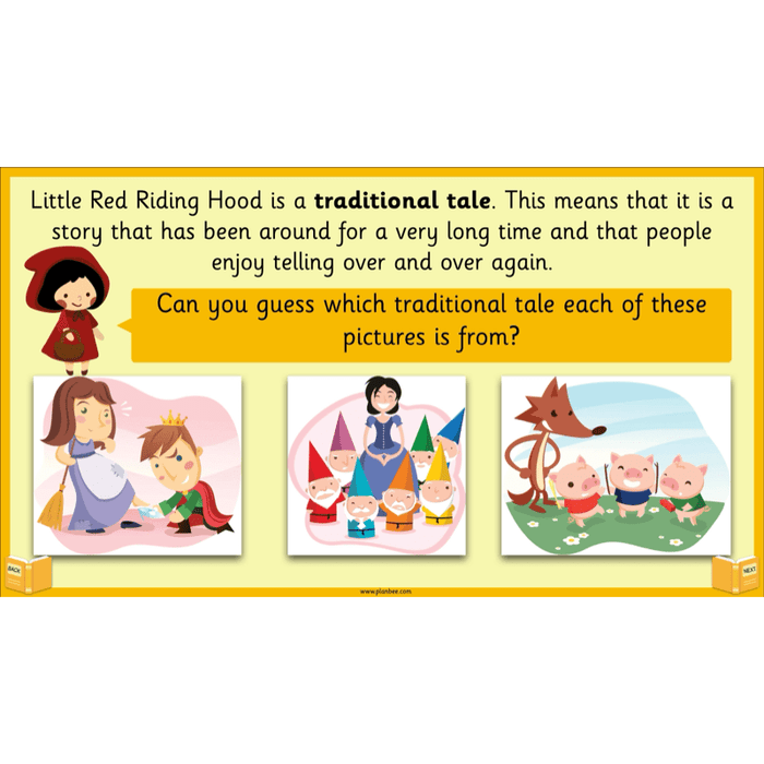 PlanBee Traditional Tales: Little Red Riding Hood | KS1 English Pack