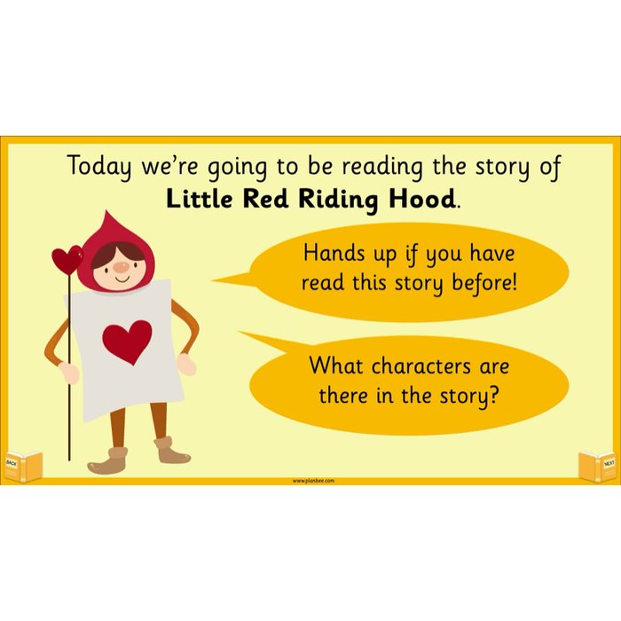 PlanBee Traditional Tales: Little Red Riding Hood | KS1 English Pack