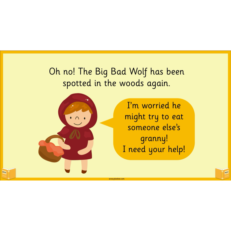 PlanBee Traditional Tales: Little Red Riding Hood | KS1 English Pack