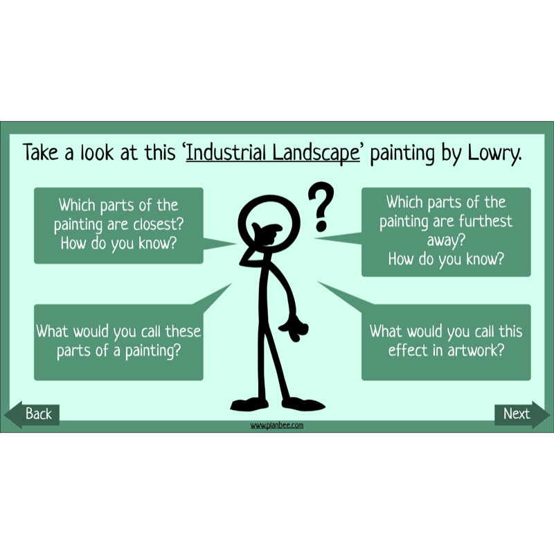 PlanBee LS Lowry KS2 - Year 3/4 Art Planning by PlanBee