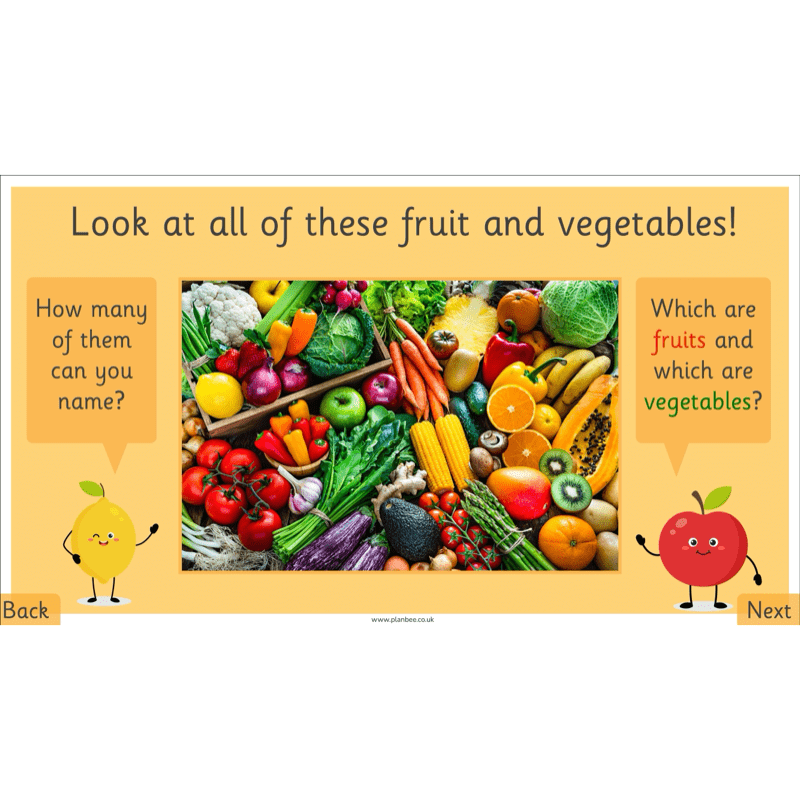 PlanBee Making Healthy Snacks | KS1 DT Lesson Pack