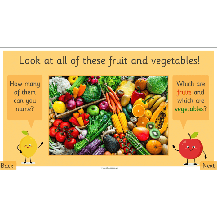 PlanBee Making Healthy Snacks | KS1 DT Lesson Pack
