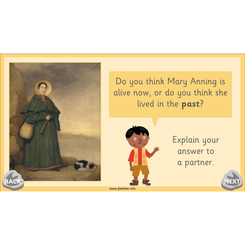 PlanBee Mary Anning KS1 | History Lesson Pack 