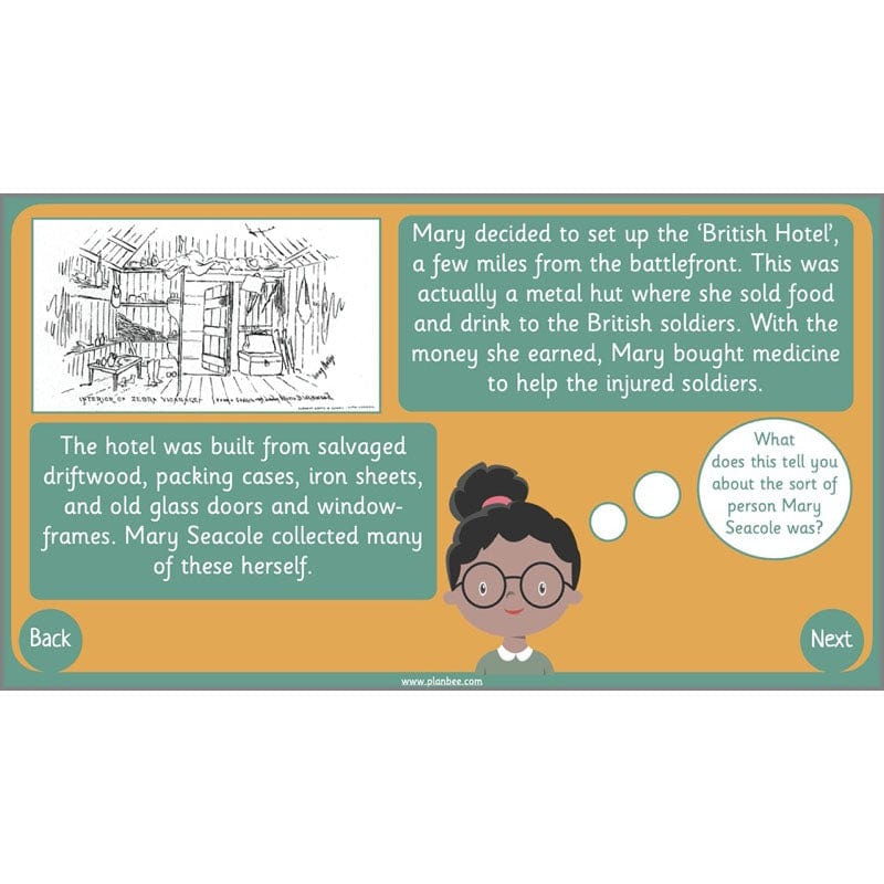 PlanBee Mary Seacole History KS1 lessons by Planbee