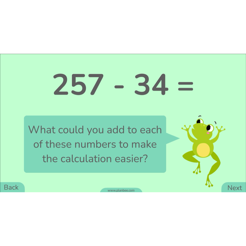 PlanBee Methods of Subtraction Year 4 Maths Lessons by PlanBee