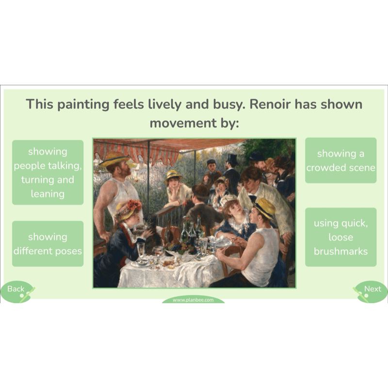 PlanBee Monet and the Impressionists | KS2 Art Lessons