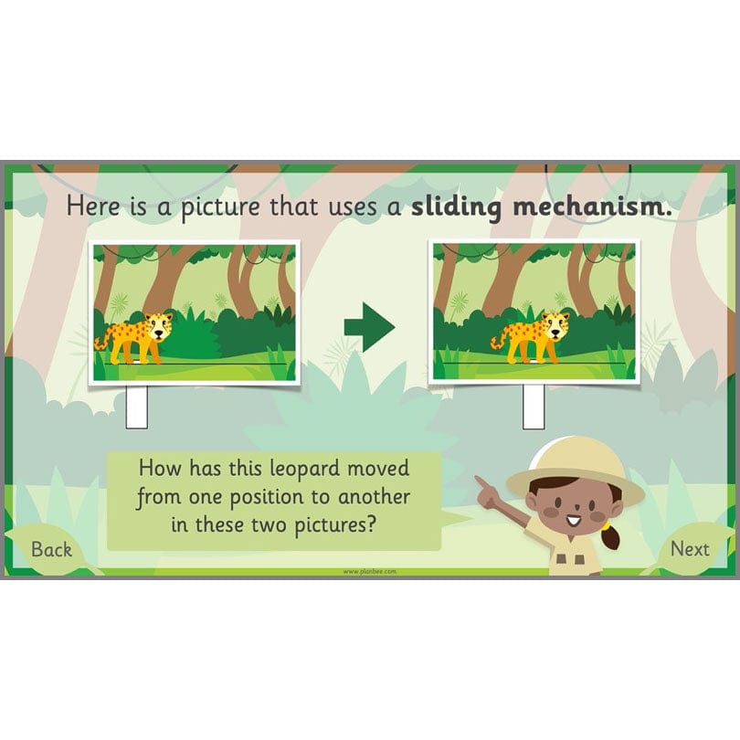PlanBee Jungle-themed Sliders and Levers KS1 Lesson Pack | PlanBee