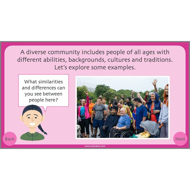 PlanBee My Diverse Community | Year 3 PSHE Lessons