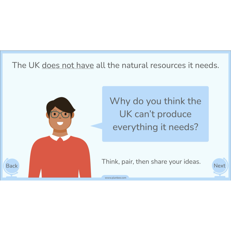 PlanBee Natural Resources KS2 Geography Lesson Pack