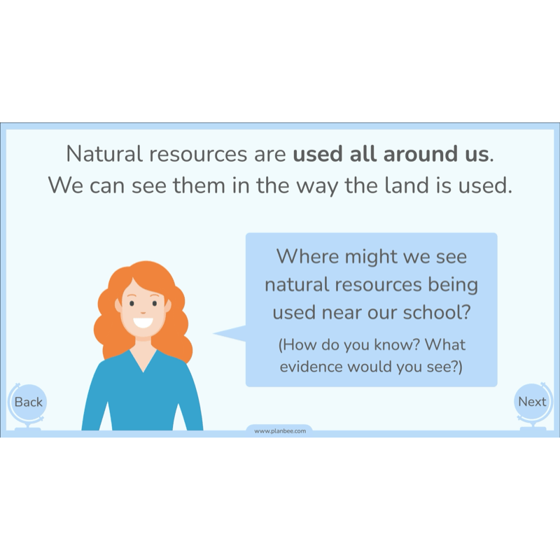 PlanBee Natural Resources KS2 Geography Lesson Pack