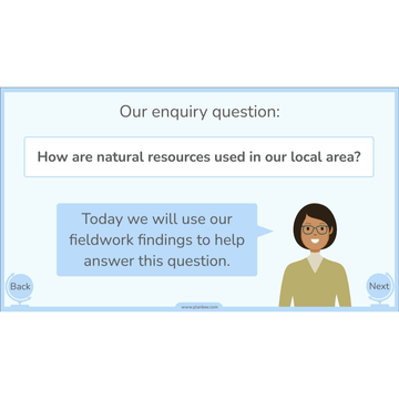 Lesson 6: Analysing Fieldwork