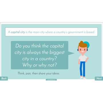 Lesson 4: Capital Cities