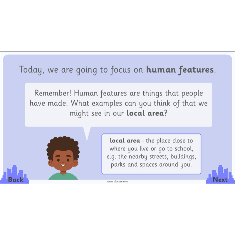 PlanBee People and Places | KS1 Geography Lessons