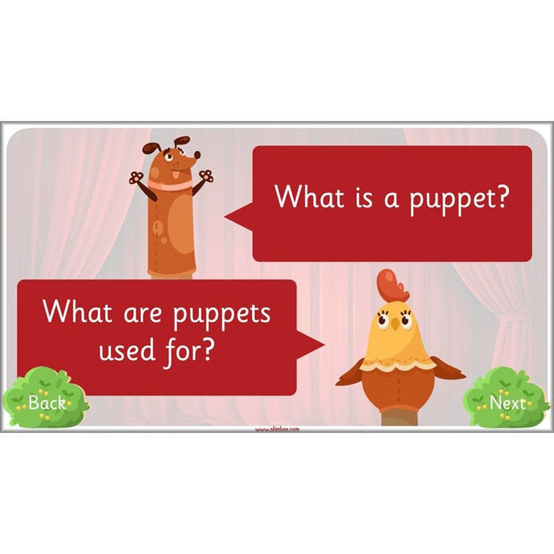 Puppets KS1 DT Lesson Planning Pack for Year 2 by PlanBee