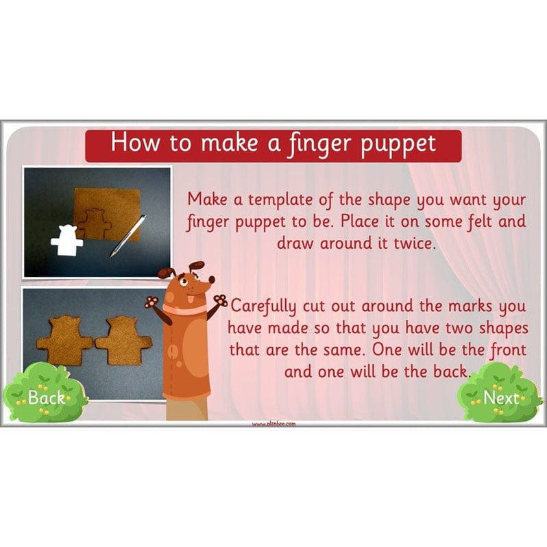 Puppets KS1 DT Lesson Planning Pack for Year 2 by PlanBee